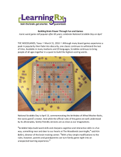 Building Brain Power Through Fun and Games Iconic word game