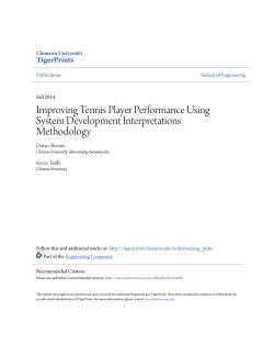 Improving Tennis Player Performance Using System