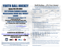 info - Mississauga Hockey League