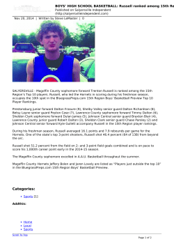 BOYS` HIGH SCHOOL BASKETBALL