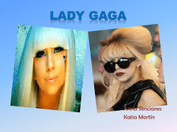 Lady Gaga PowerPoint