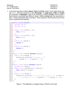 Metropolia 09/28/2016 C++ Programming Homework 3 teacher