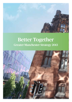 Greater Manchester Strategy