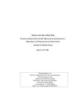 Katrin Auel - FernUni Hagen