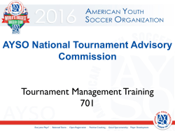 Slide 1 - AYSO Expo