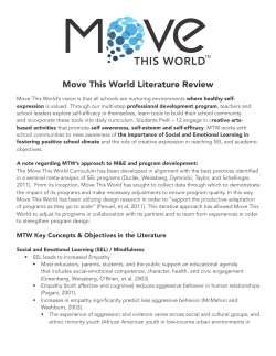 Move This World Literature Review