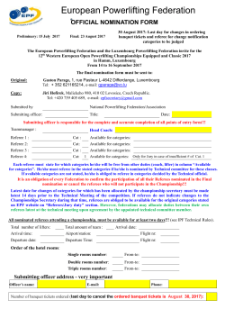 International Powerlifting Federation