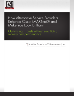 How Alternative Service Providers Enhance Cisco