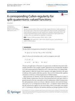 A corresponding Cullen-regularity for split-quaternionic