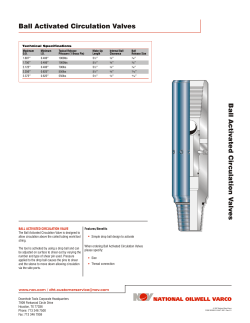 Ball Activated Circulation Valve.cdr