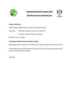 here - Hampstead Heath Croquet Club