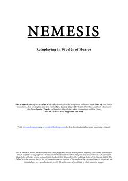 Nemesis - Arc Dream Publishing