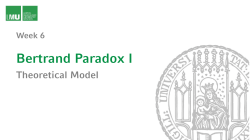Bertrand Paradox I