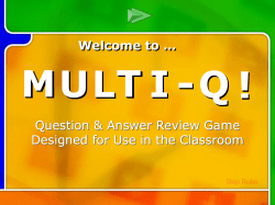 Multi-Q - Charles Pinckney Elementary
