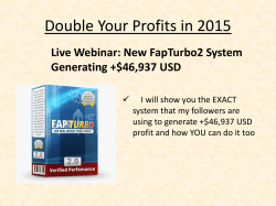 Double Your Profits in 2015