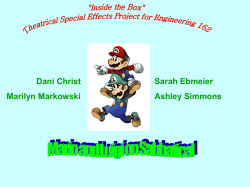 Mario and Luigi on Sabbatical