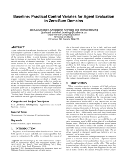 Baseline: Practical Control Variates for Agent Evaluation in Zero