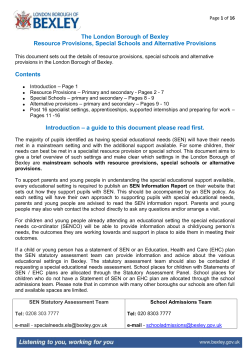 primary resource provisions