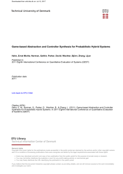 Game-based Abstraction and Controller Synthesis for