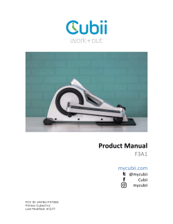 Manual - MyCubii