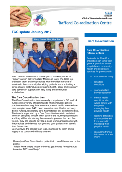 Newsletter Jan 2017 - Altrincham Medical Practice