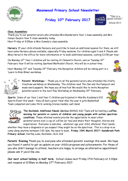 Class Assemblies: Thank you to our parents/carers who attended