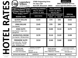 room type spring/summer fall/winter special event rates queen