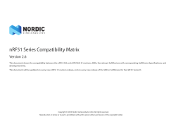 nRF51 Series compatibility matrix landscape.fm
