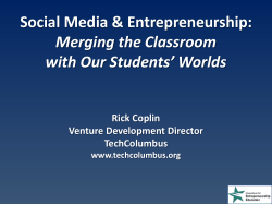 Social Media Applications: Extending the Classroom into Our