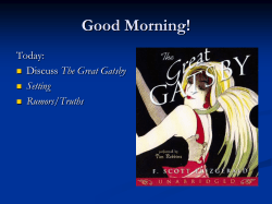 Gatsby Day 3 2014ldon