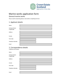 Marine works (general) application form 141.31 KB