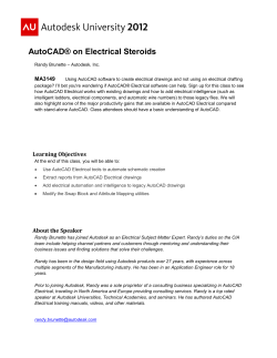 AutoCAD Electrical Overview