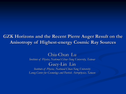 GZK Horizons and the Recent Pierre Auger Result on the Anisotropy