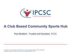 Presentation - VOCAL Scotland