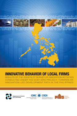 innovative behavior of local firms