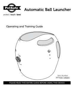 Automatic Ball Launcher