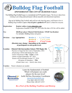 Bulldog Flag Football - Olmsted Falls City Schools