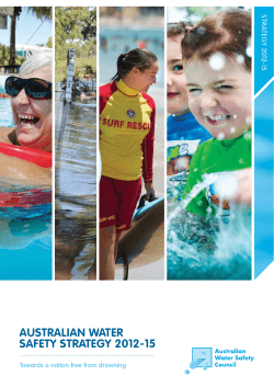 AUSTRALIAN WATER SAFETY STRATEGY 2012-15