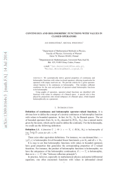 Continuous and holomorphic functions with values in