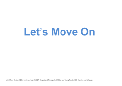Let`s Move On - Dumfries and Galloway NHS