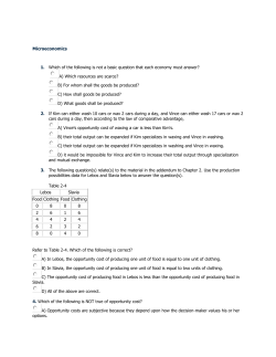 Microeconomics - Homework Market