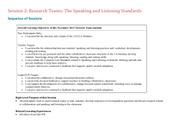 Facilitators Guide: Session 2