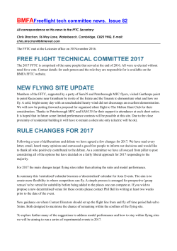 free flight technical committee 2017 new flying site update rule