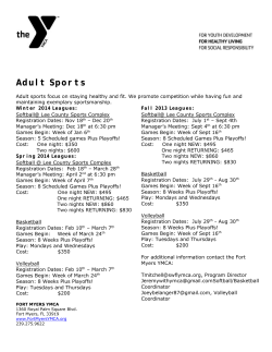 Adult Sports