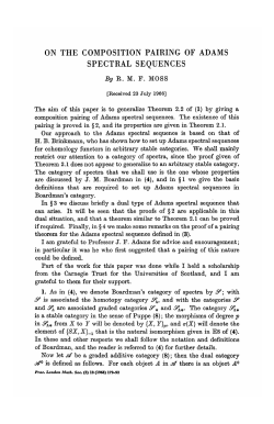 on the composition pairing of adams spectral sequences