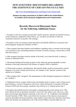 31 Senses - higher consciousness tv