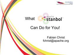 aceu-2012-what-apache-stanbol-can-do-for-you