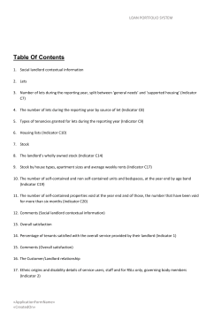 Table Of Contents - South Ayrshire Council