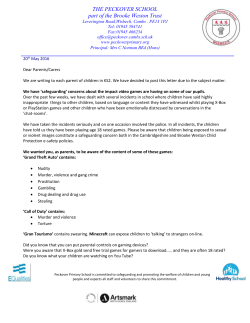 ks2 gaming letter 20.05.16