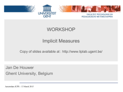 PowerPoint-presentatie - LipLab